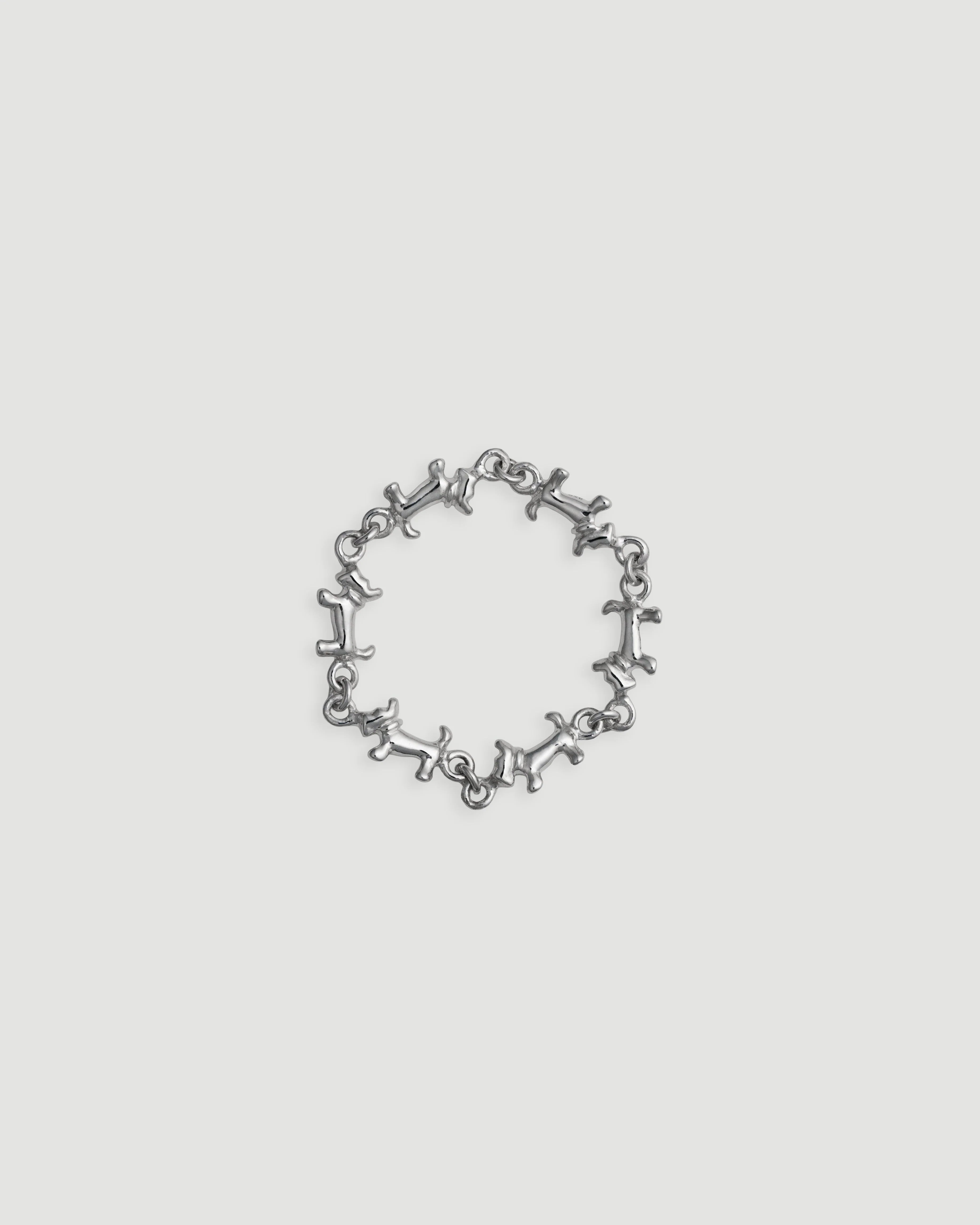 schnauzer chain ring pt900