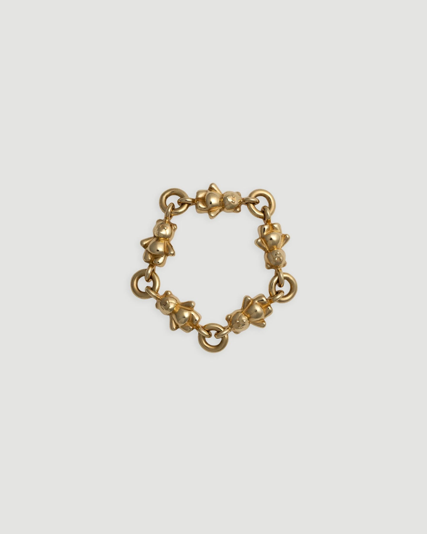bear chain ring K18