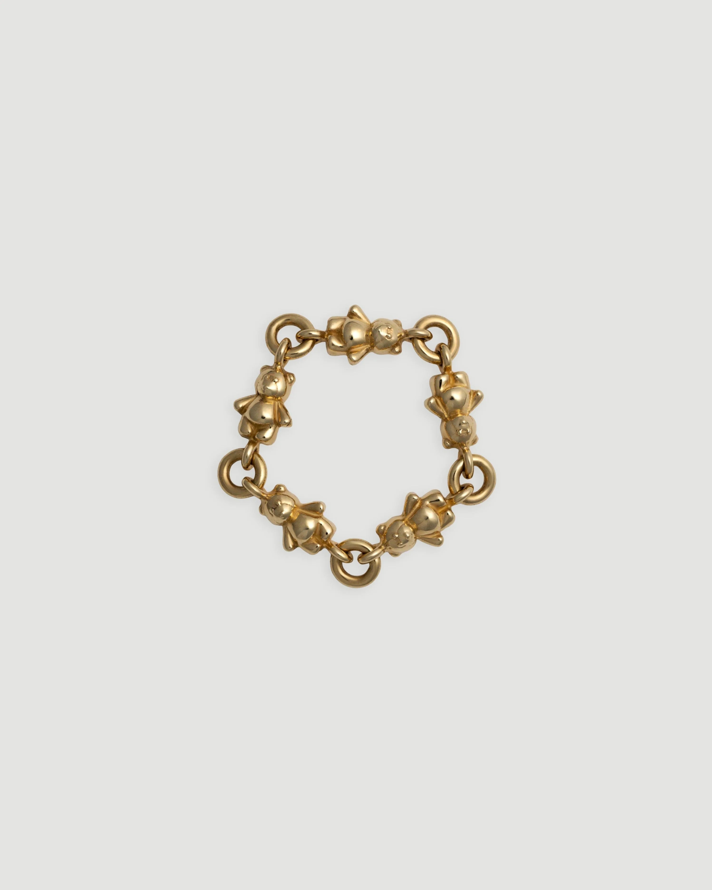 bear chain ring K18