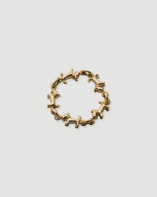 schnauzer chain ring K18