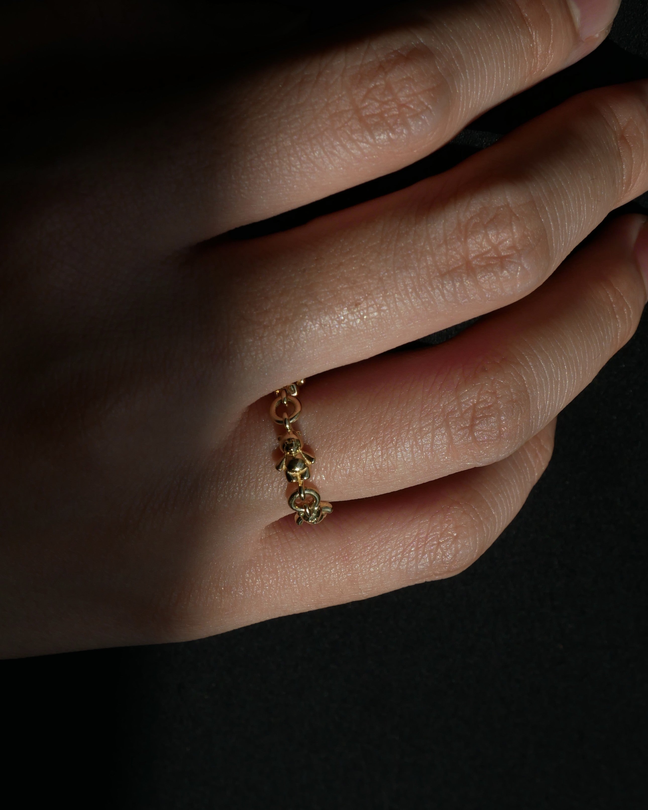 bear chain ring K18