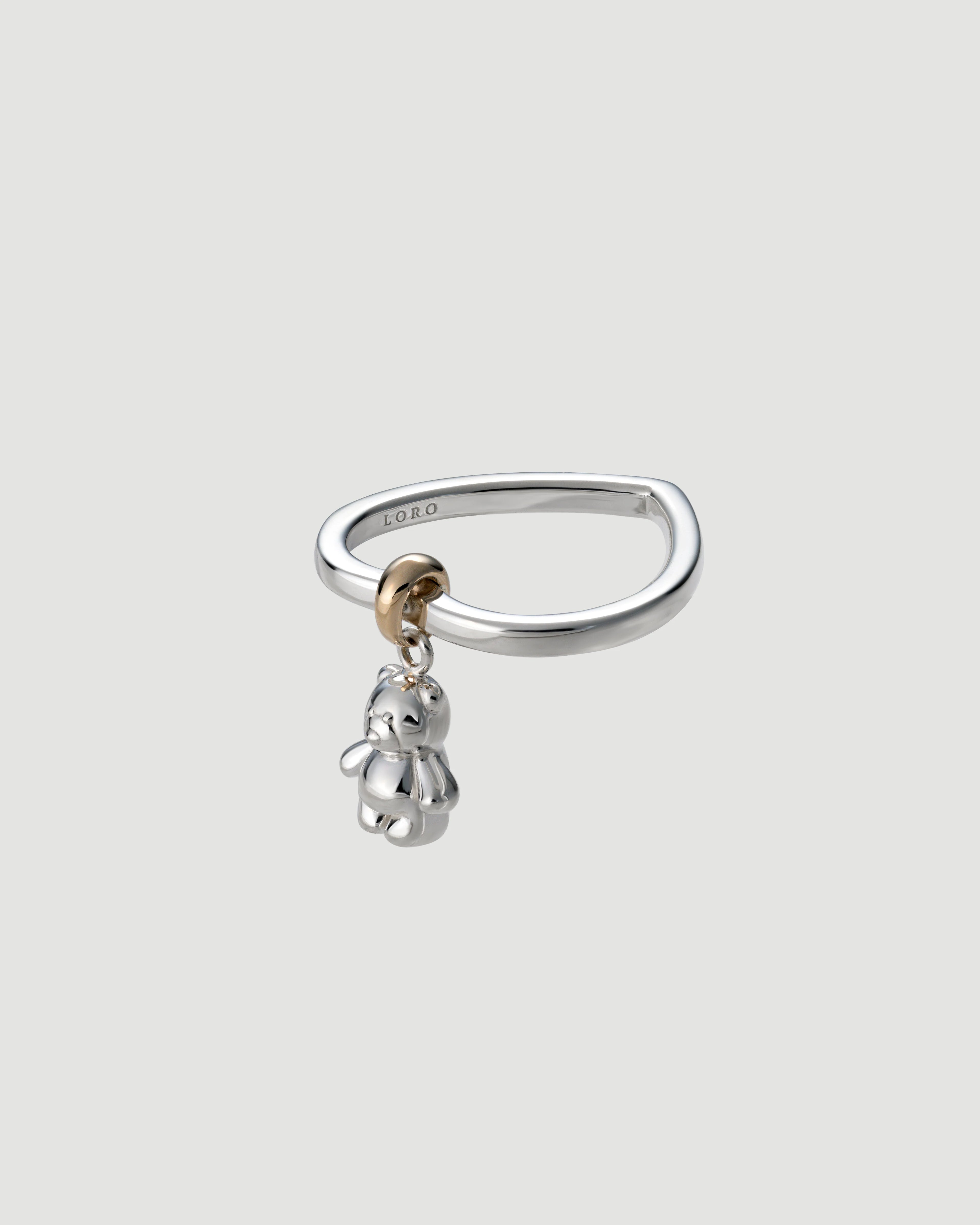 bear heart ring mix