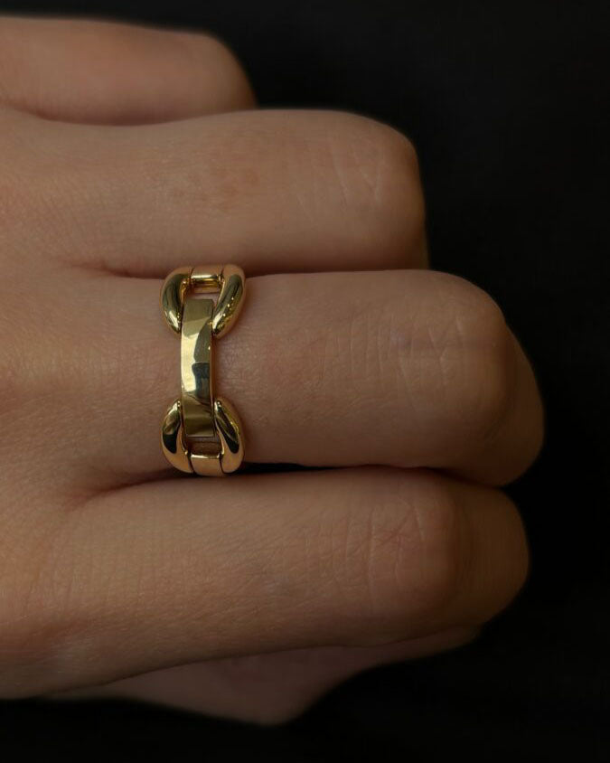 [Made to order] VO ring 01 gold