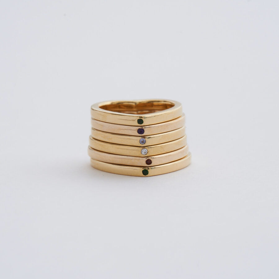 [Pre-order item] heart ring K18