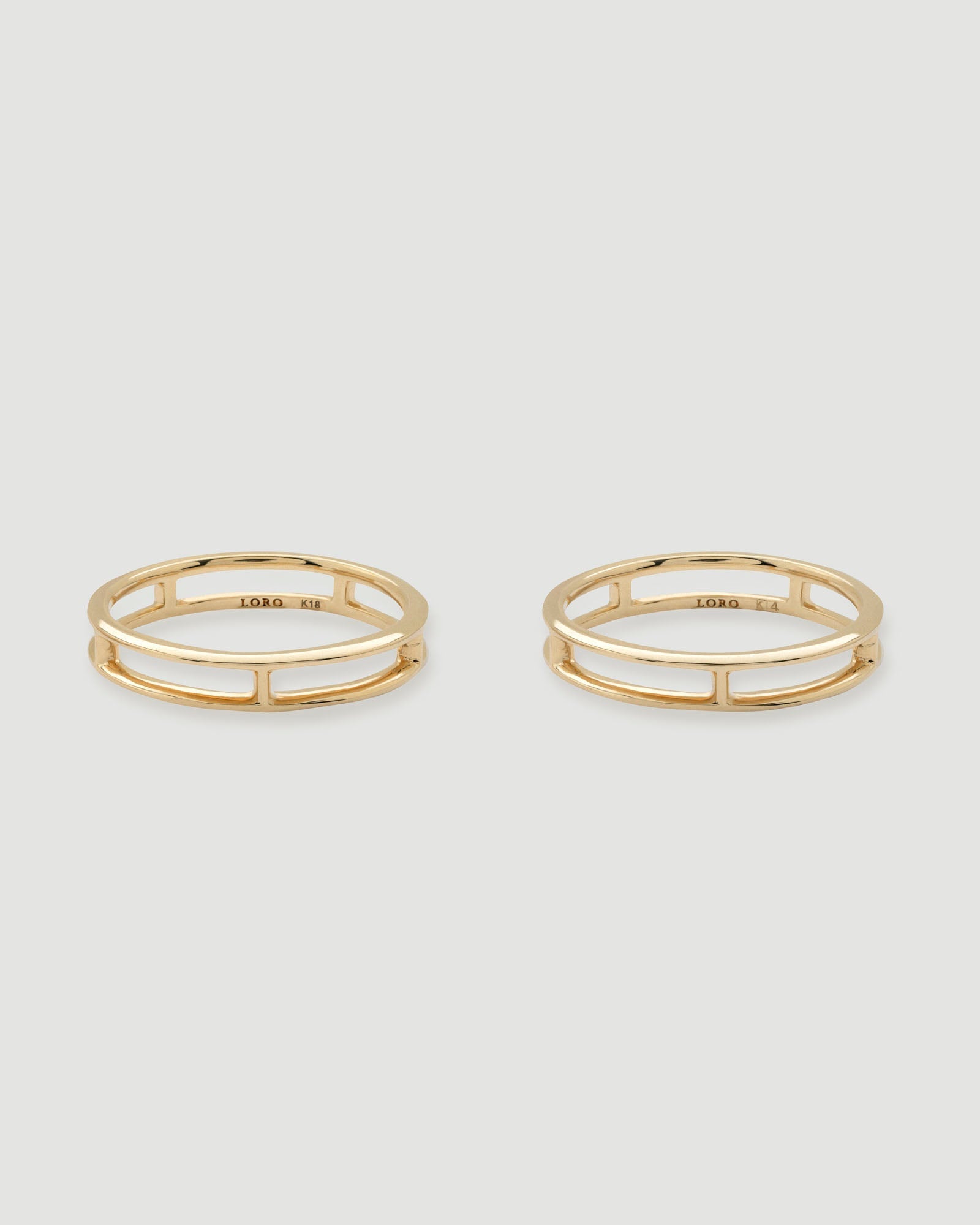 b ring K18