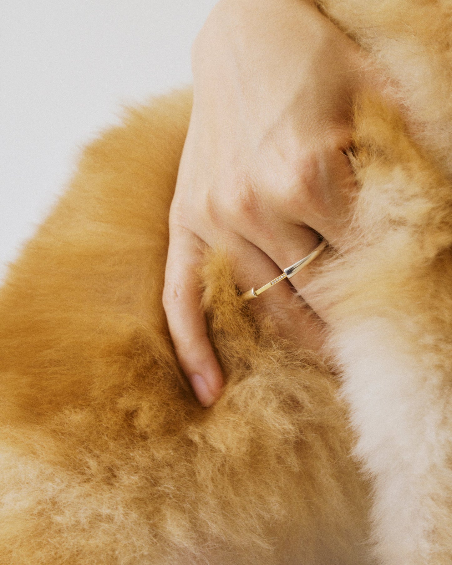 [Made to order] Front open ring 04