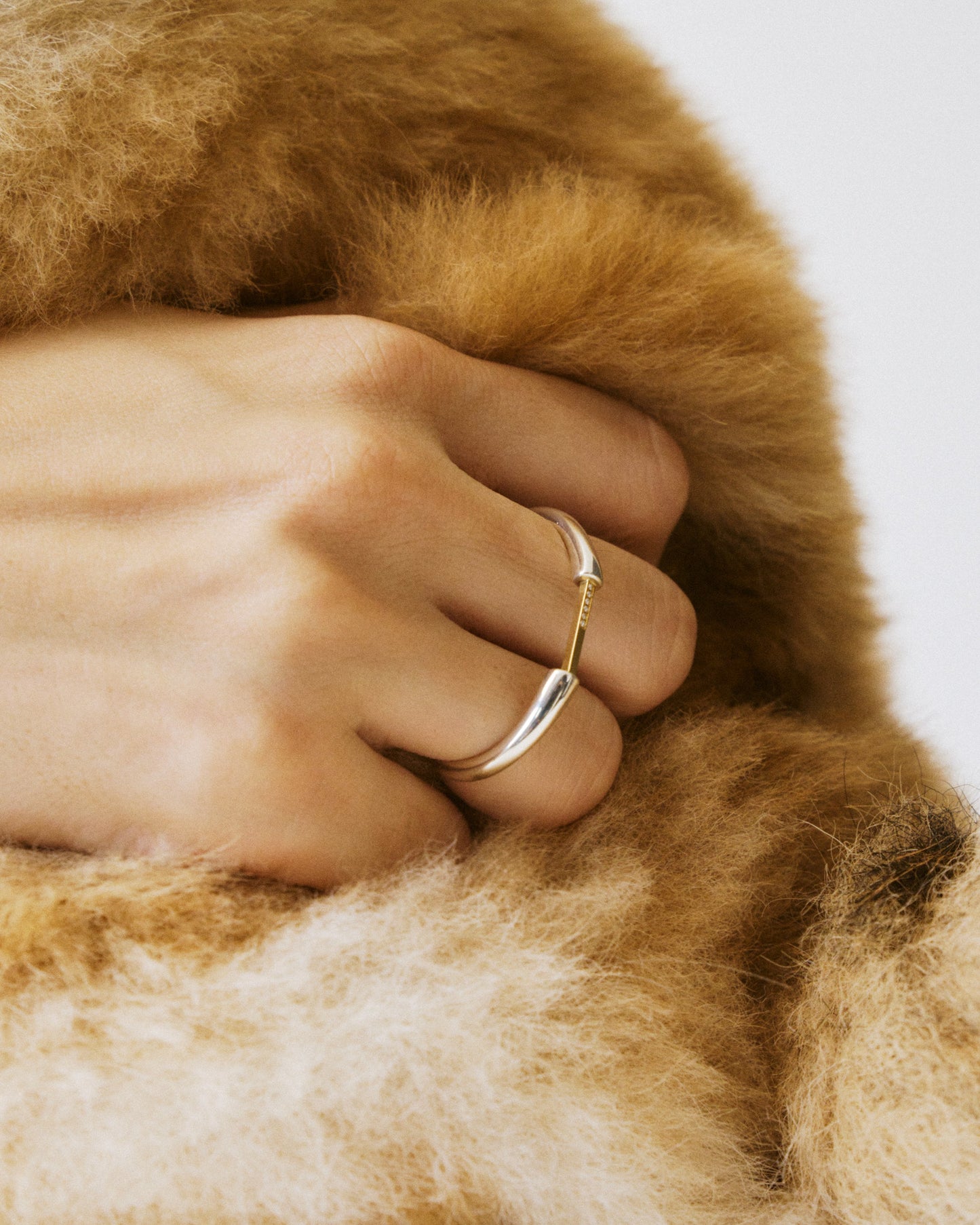 [Made to order] Front open ring 04