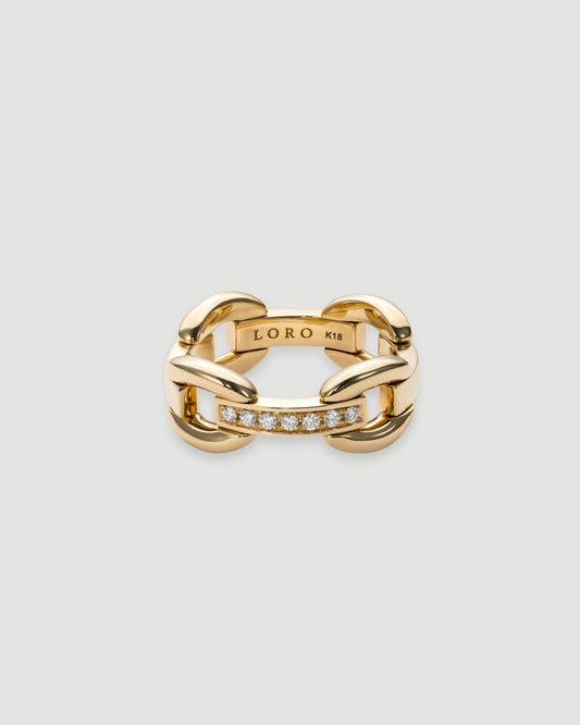 [Made to order] VO ring 01 gold dia