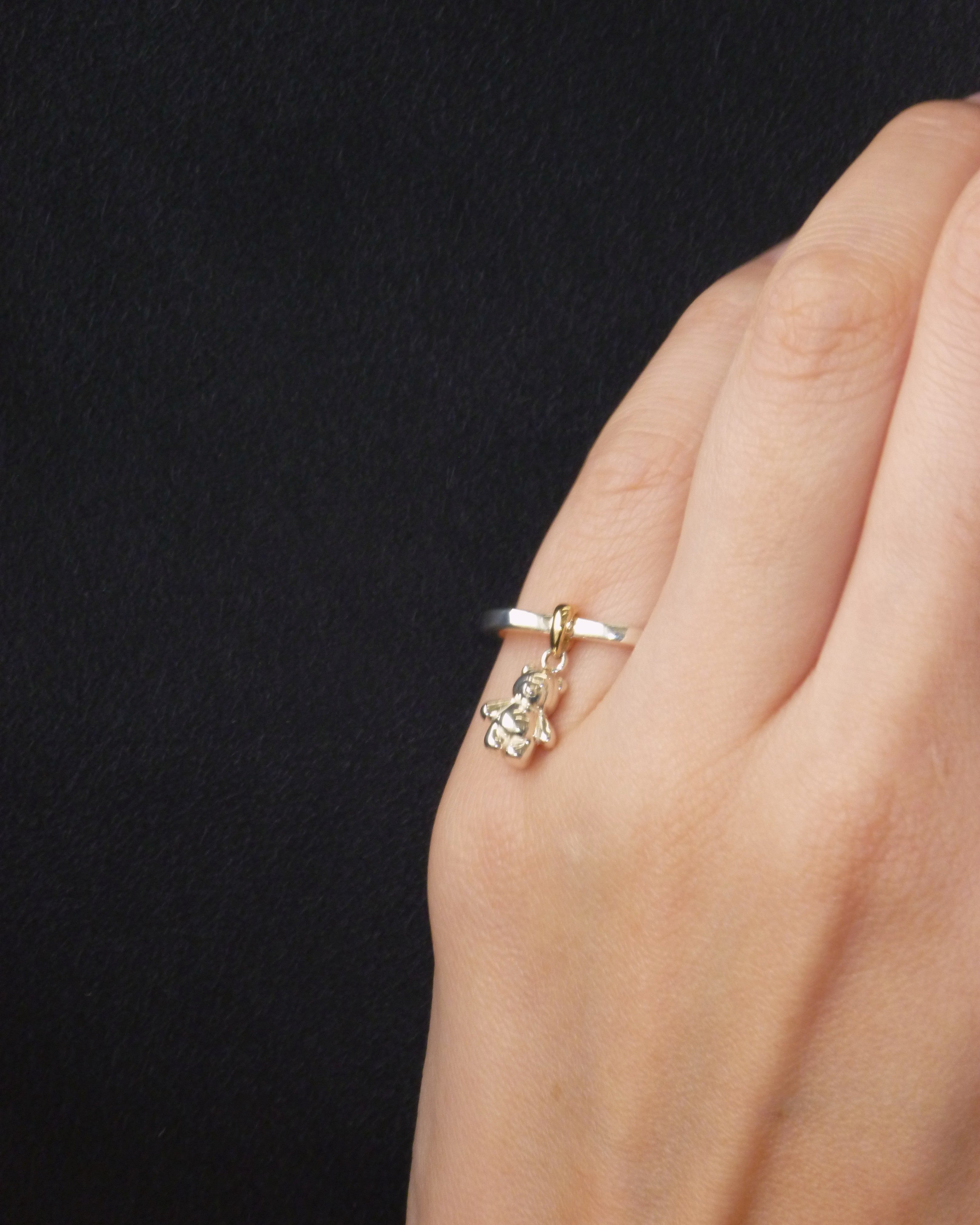 bear heart ring mix